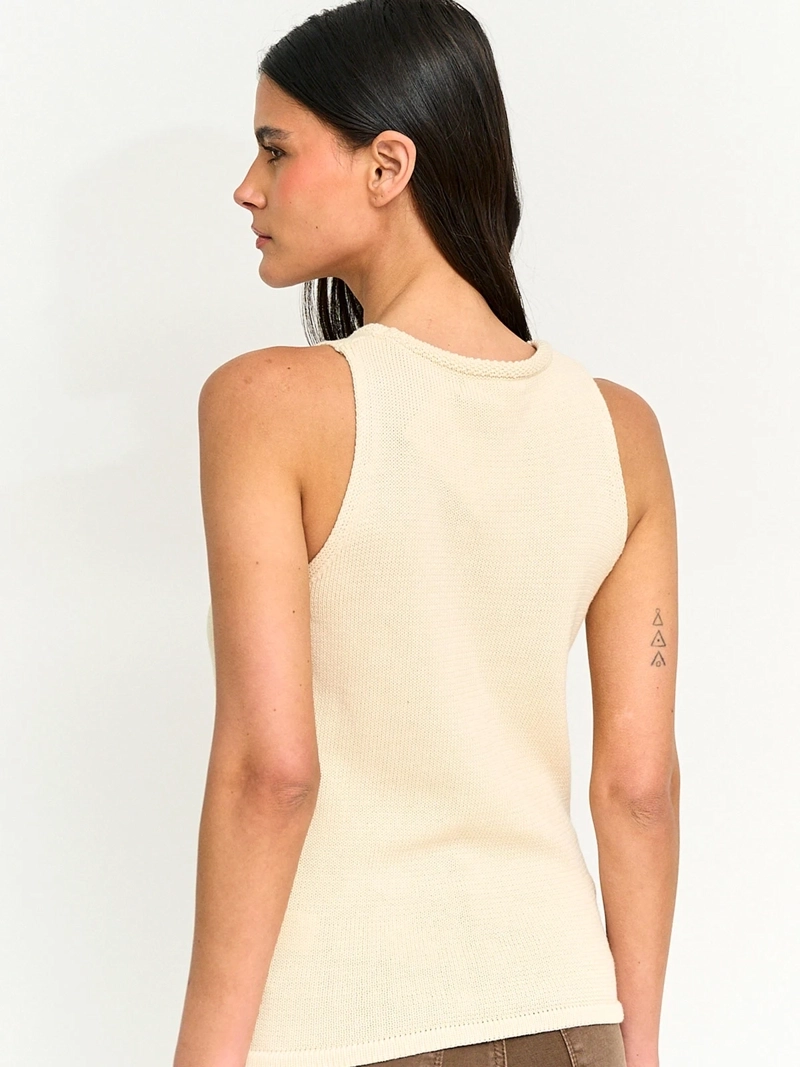 SWEATER MUJER MARQUIS SIN MANGAS - 2