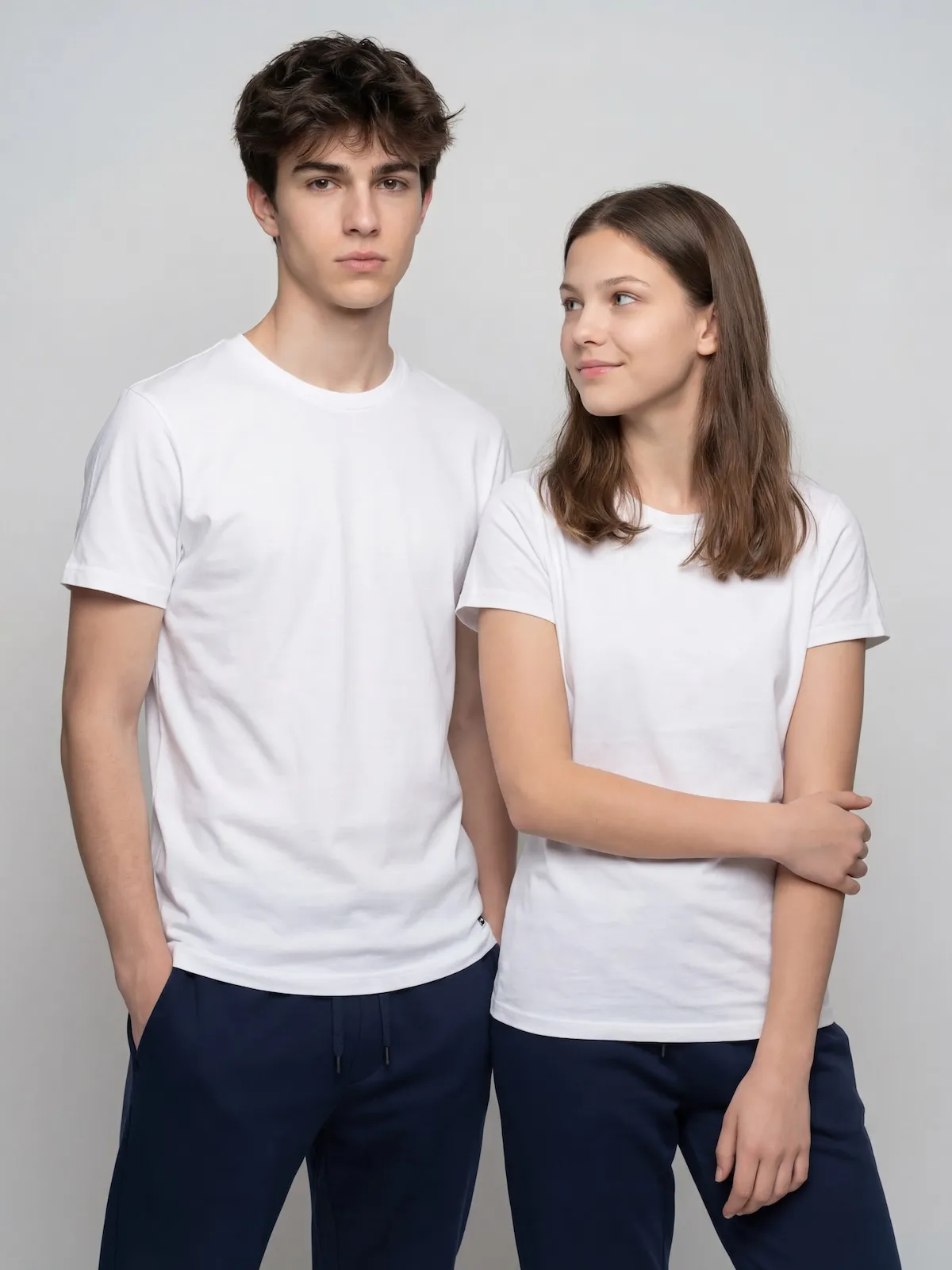 POLERA NIÑO TEST CUELLO REDONDO - 1