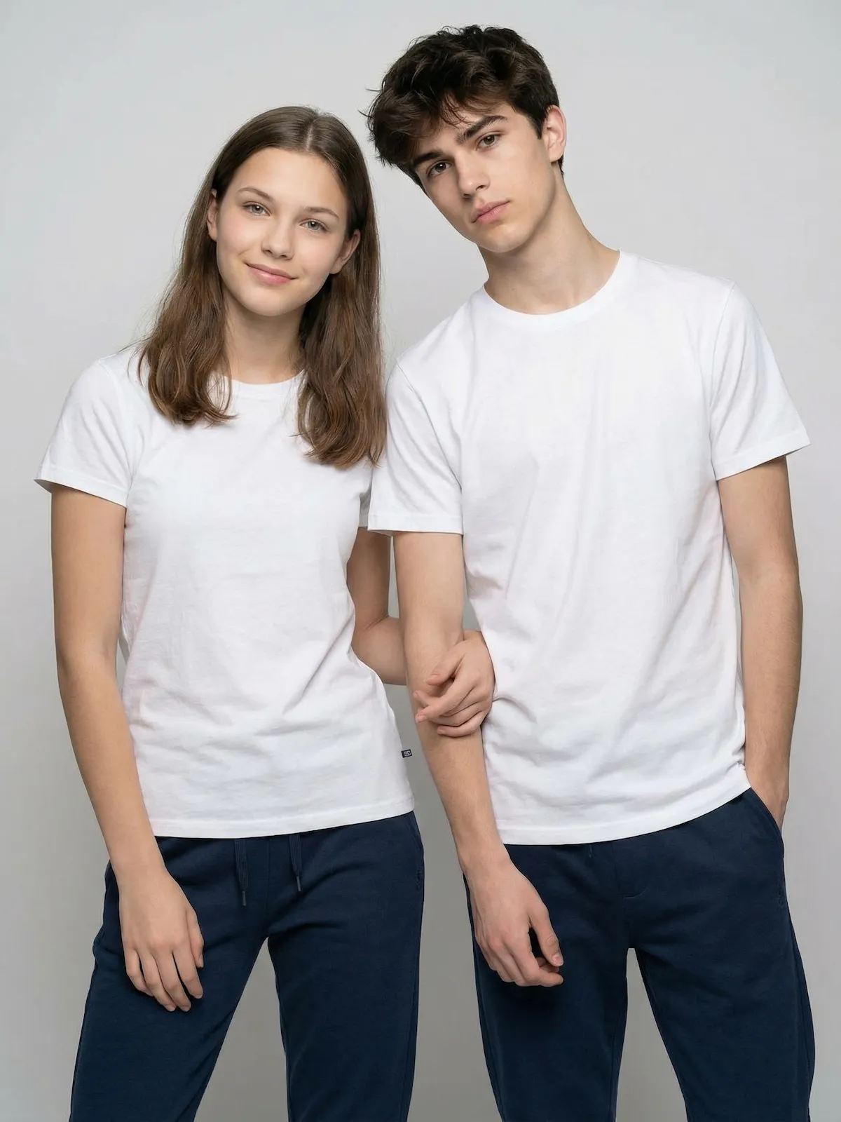 POLERA NIÑO TEST CUELLO REDONDO - 1