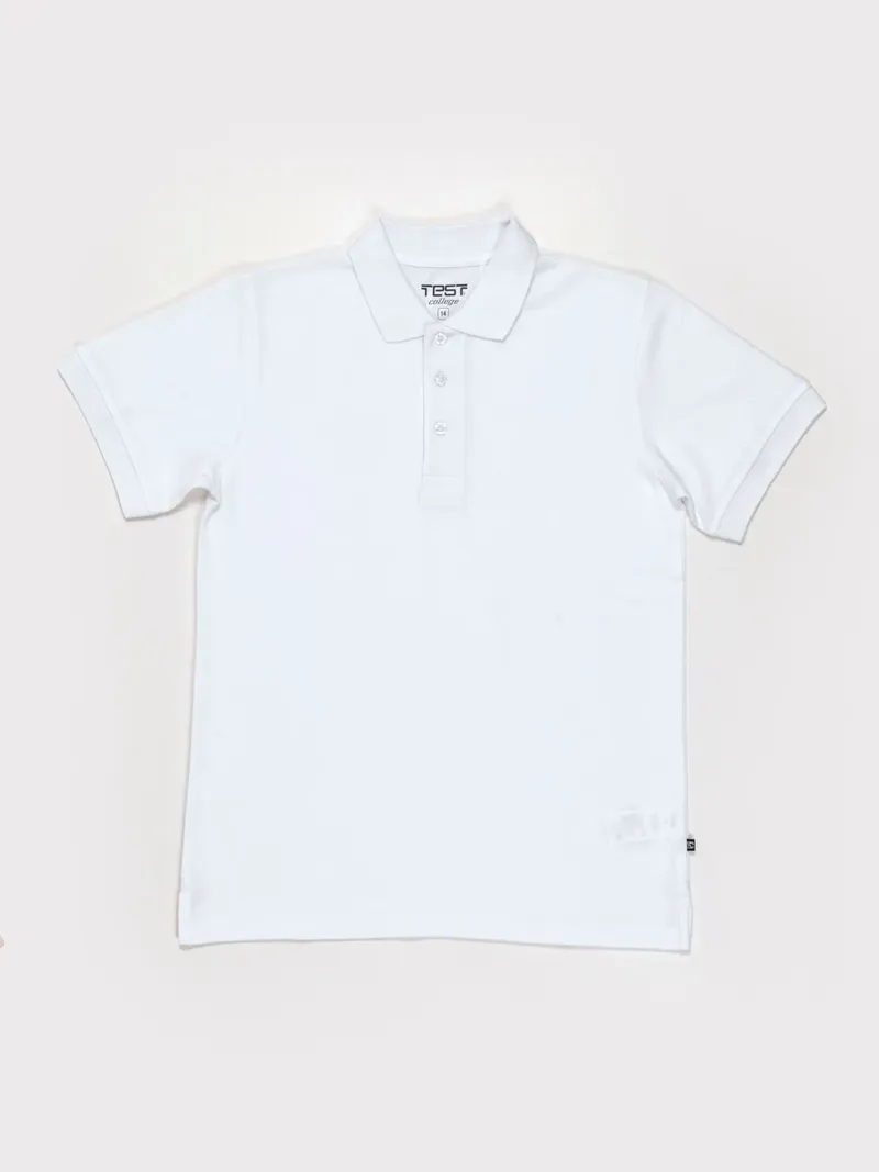 POLERA NIÑO TEST CUELLO PIQUE - 2