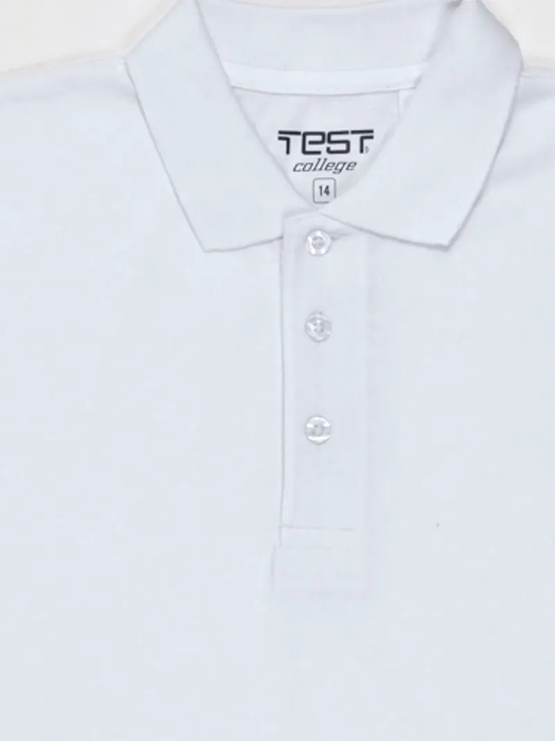 POLERA NIÑO TEST CUELLO PIQUE - 4
