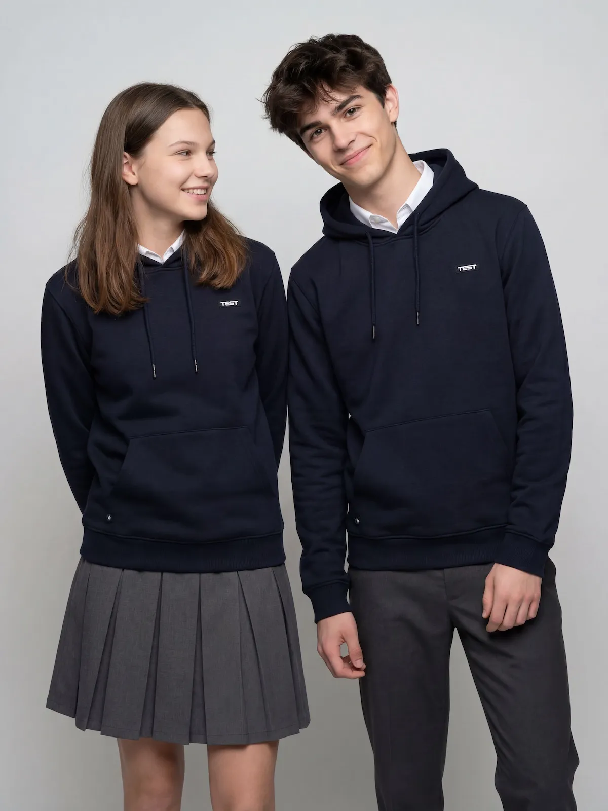 POLERÓN UNISEX TEST CAPUCHA - 1