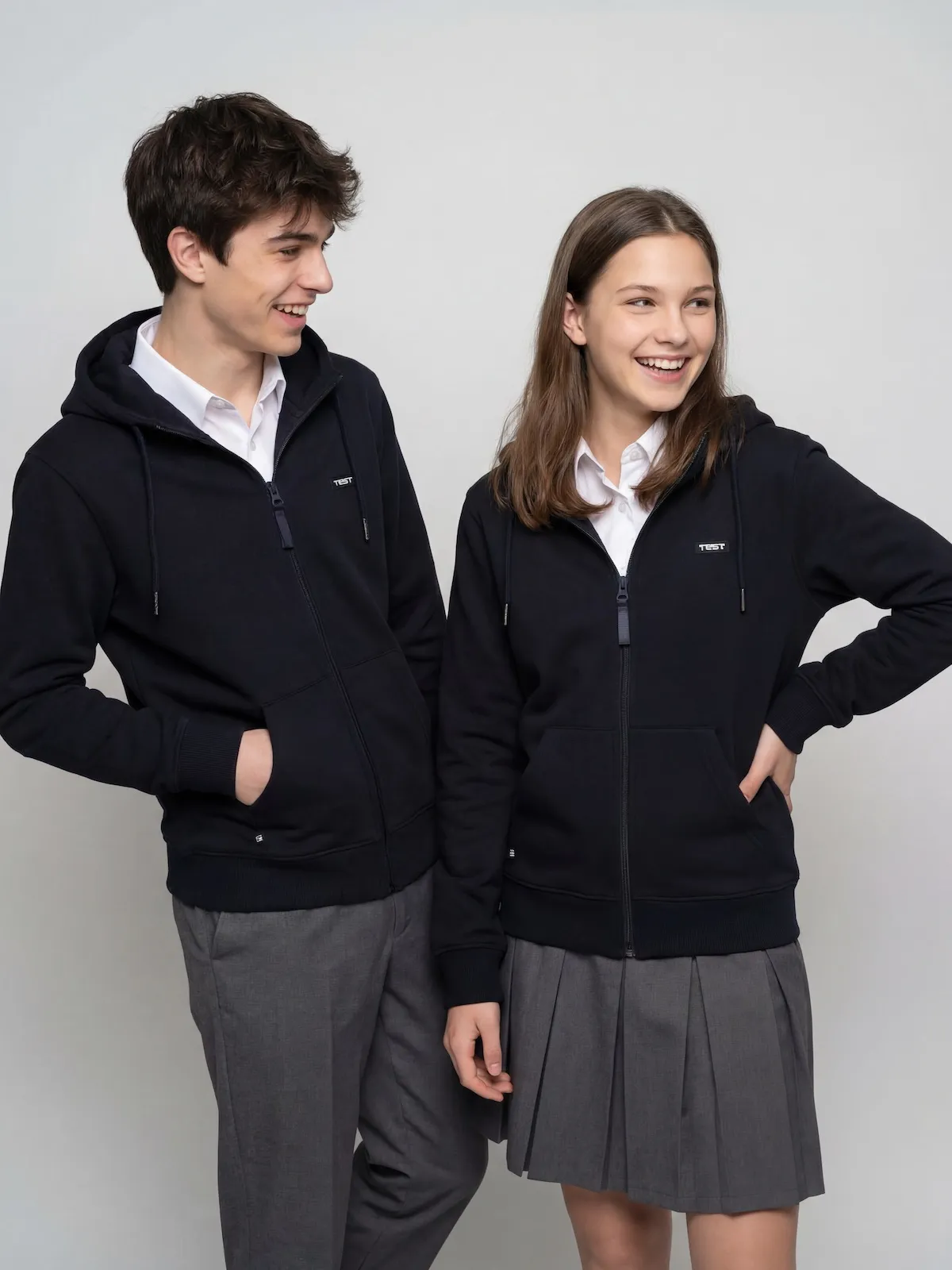 POLERÓN UNISEX TEST ZIP - 1