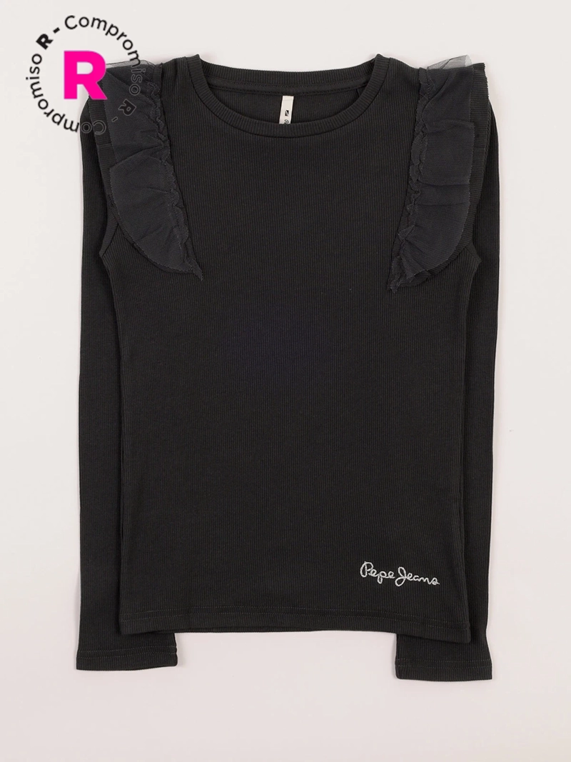 POLERA MANGA LARGA NIÑA PEPE JEANS TATIANA - 1