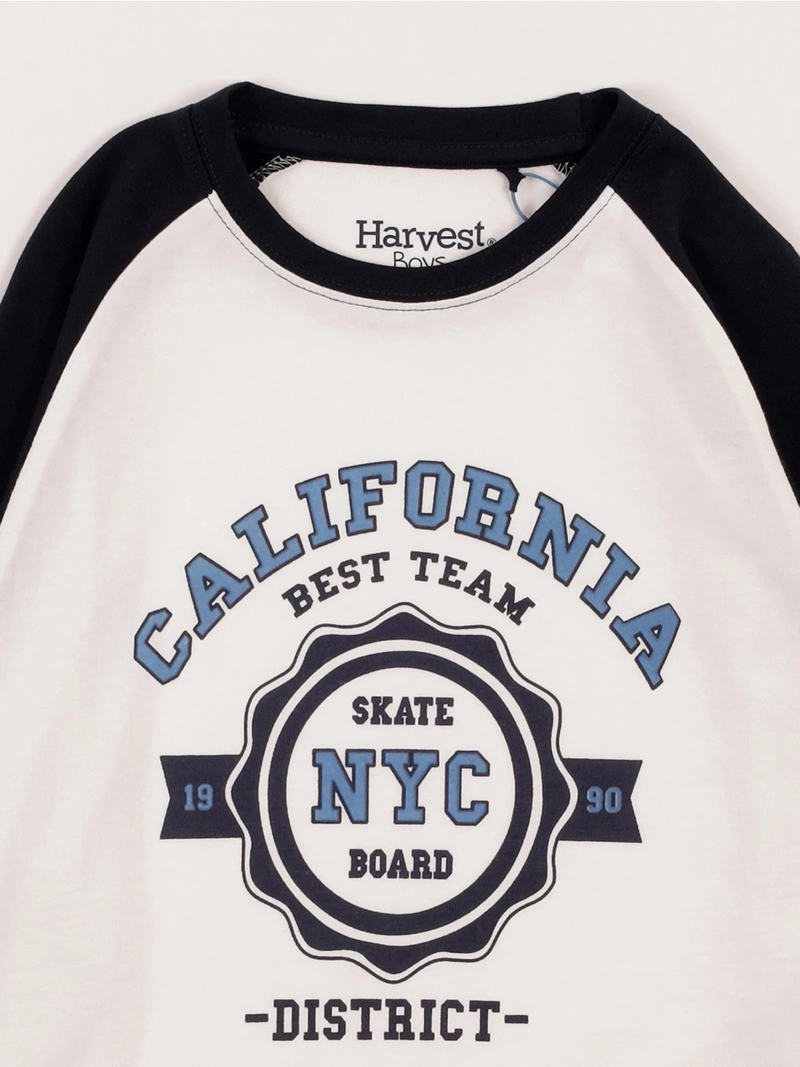 POLERA MANGA LARGA ALGODÓN NIÑO HARVEST FOOTBALL - 3