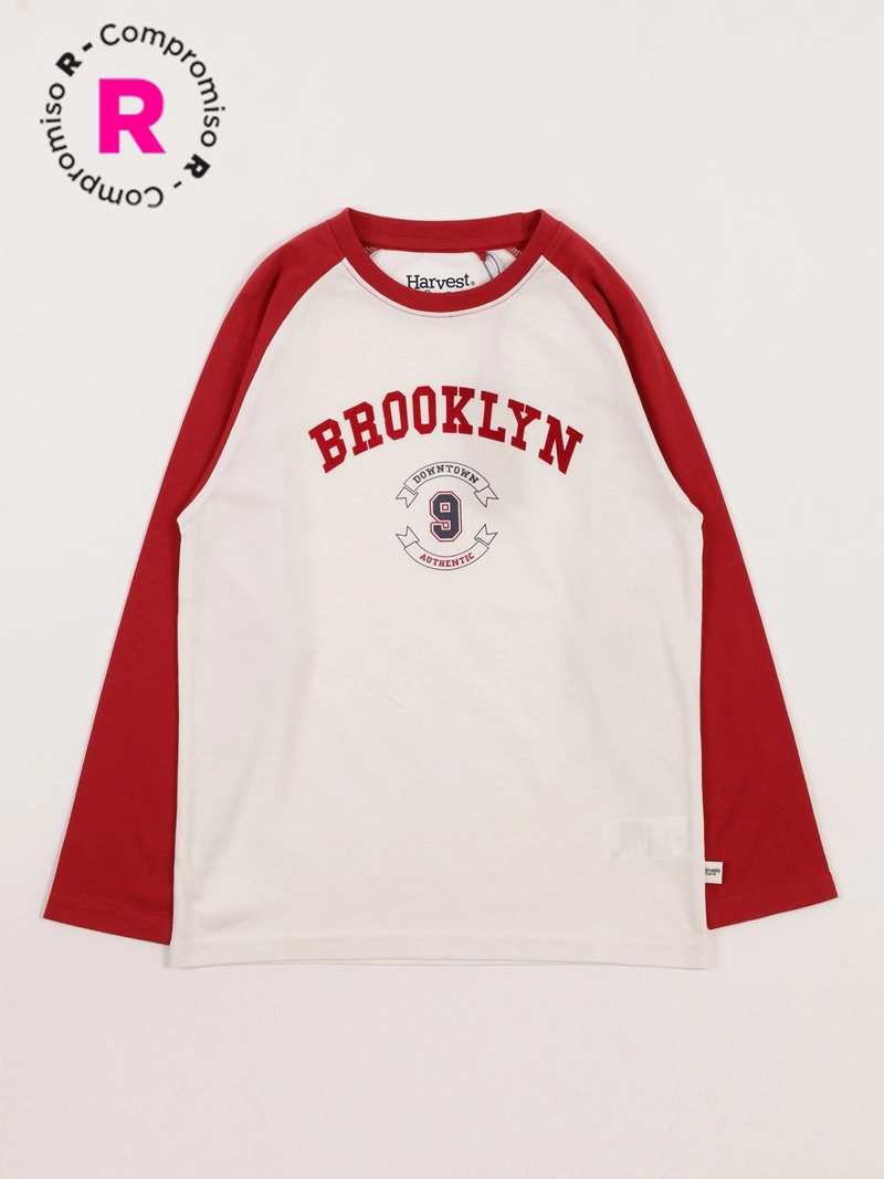 POLERA MANGA LARGA ALGODÓN NIÑO HARVEST FOOTBALL - 1