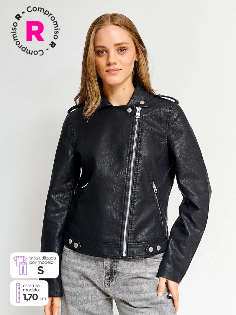 CHAQUETA MUJER INDEX EFECTO PIEL - 1