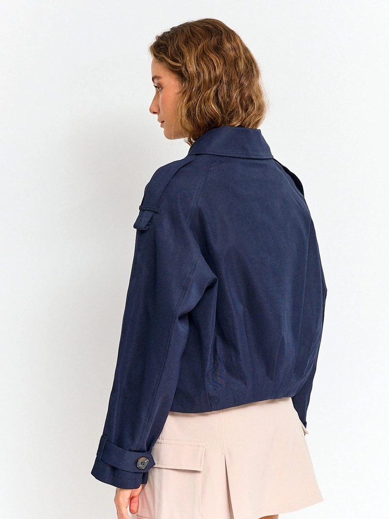 CHAQUETA MUJER INDEX ALGODÓN TRENCH CORTO - 2