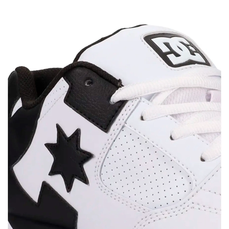 ZAPATILLAS HOMBRE DC SHOES URBANO BLANCO COMMAND CUERO - 4