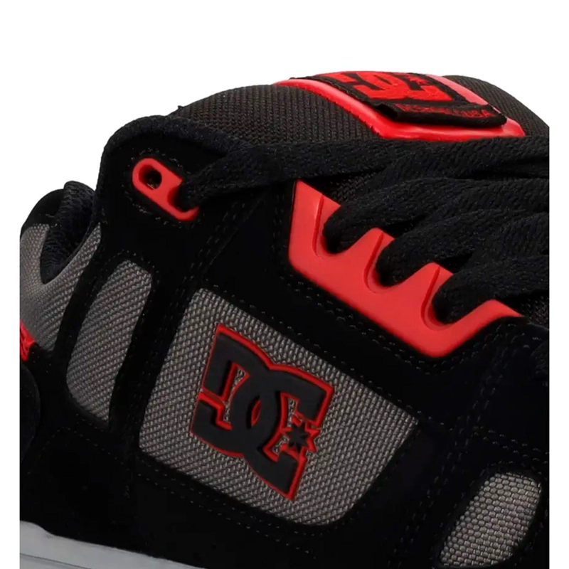 ZAPATILLAS HOMBRE DC SHOES URBANO NEGRO STAG CUERO - 4