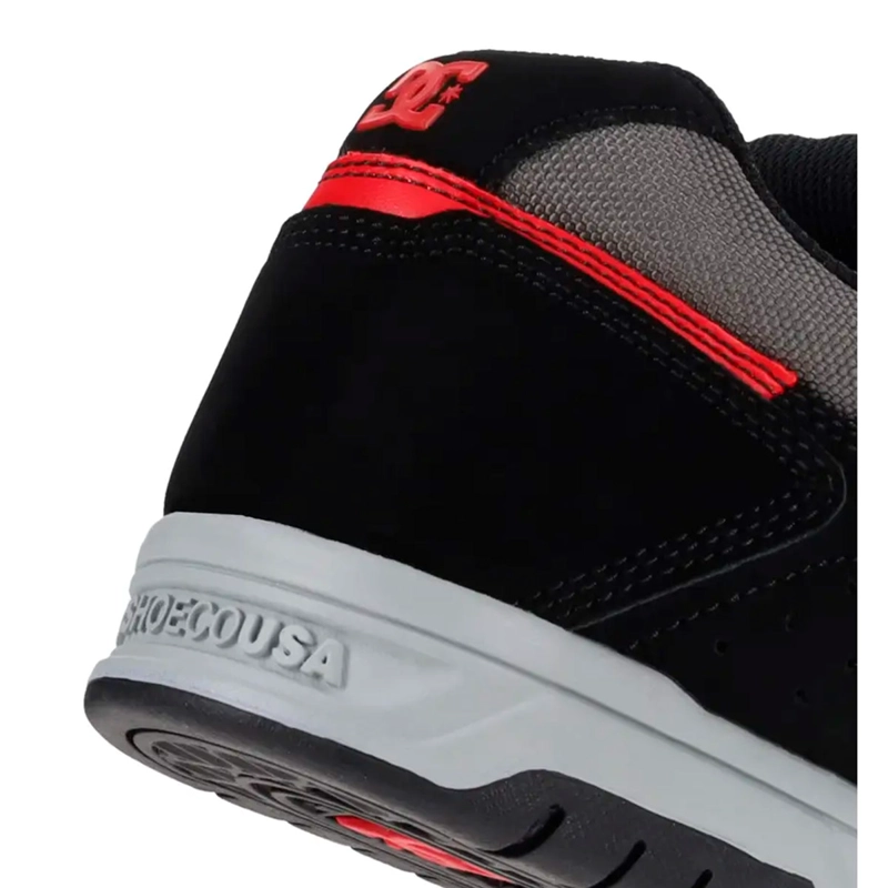 ZAPATILLAS HOMBRE DC SHOES URBANO NEGRO STAG CUERO - 5