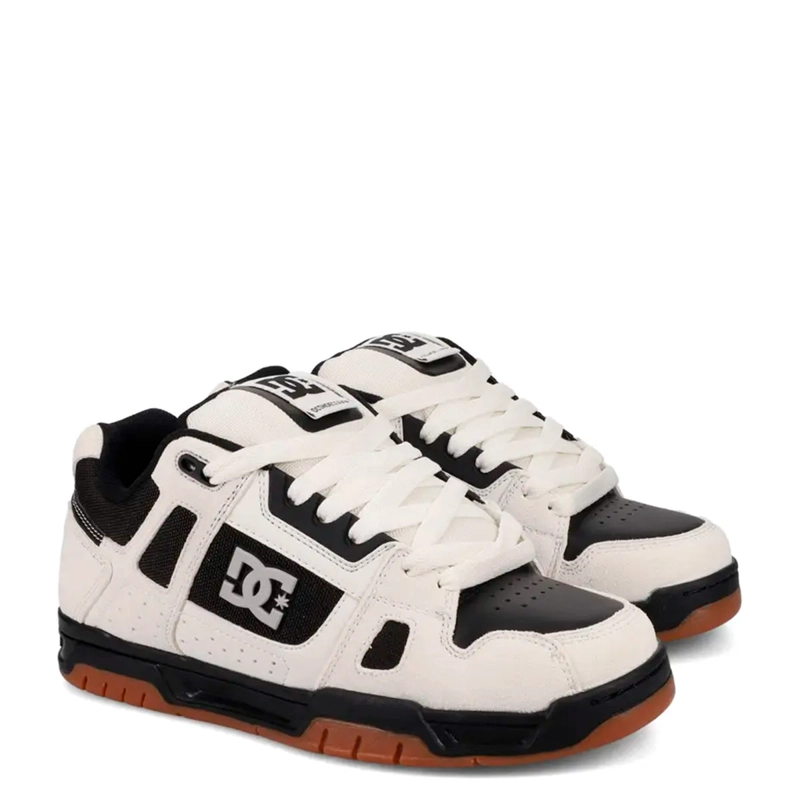ZAPATILLAS HOMBRE DC SHOES URBANO BLANCO STAG CUERO - 1