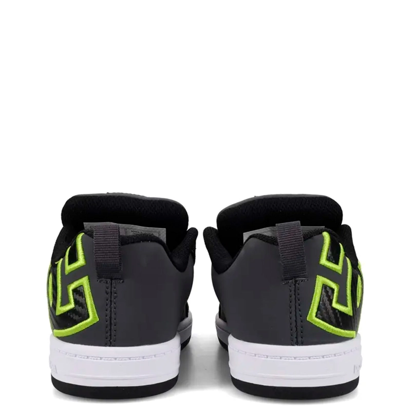 ZAPATILLAS NIÑO DC SHOES URBANO GRIS COURT GRAFFIK CUERO - 4