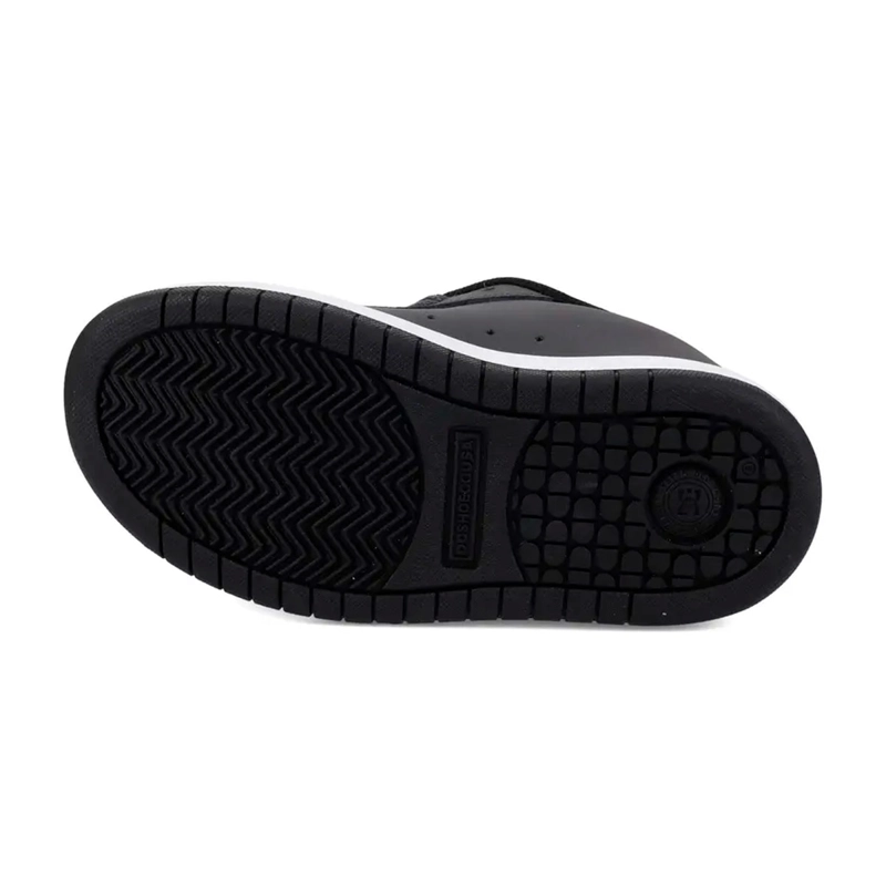 ZAPATILLAS NIÑO DC SHOES URBANO GRIS COURT GRAFFIK CUERO - 5
