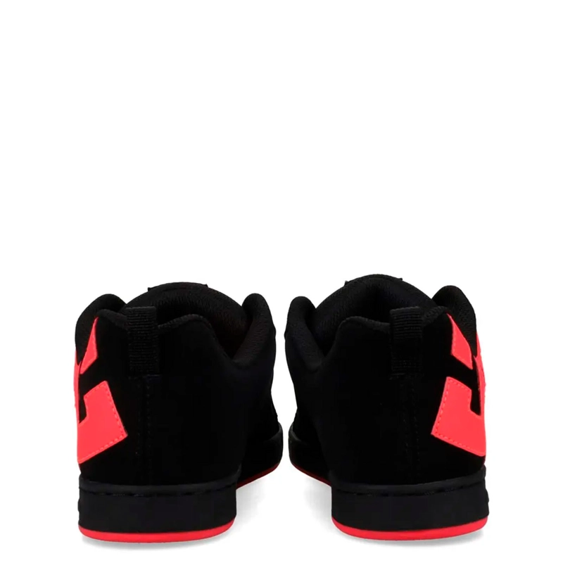 ZAPATILLAS MUJER DC SHOES URBANO NEGRO COURT GRAFFIK CUERO - 5