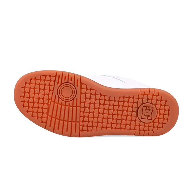 ZAPATILLAS MUJER DC SHOES URBANO BLANCO MANTECA 4 CUERO - 5