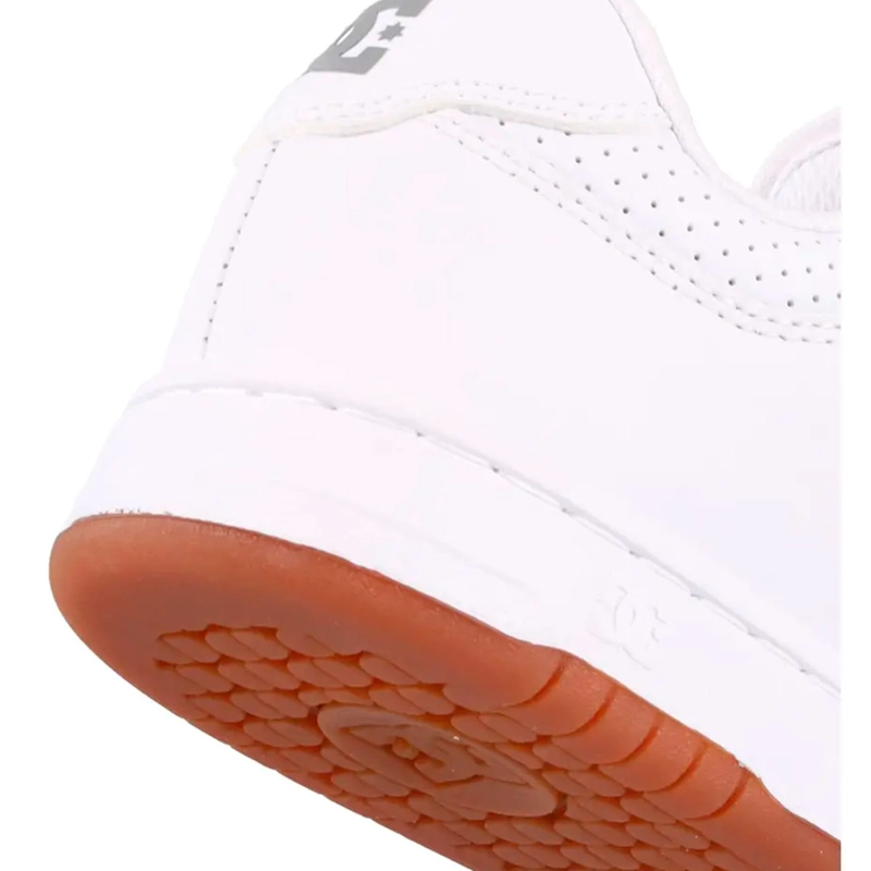 ZAPATILLAS MUJER DC SHOES URBANO BLANCO MANTECA 4 CUERO - 7