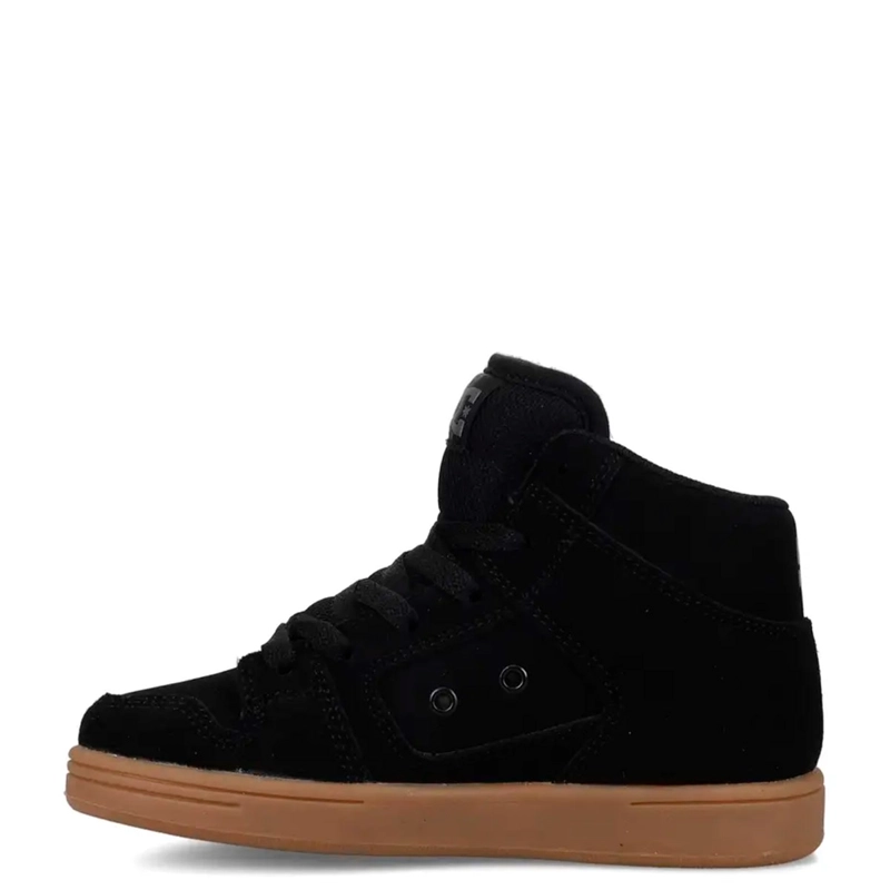 ZAPATILLAS NIÑO DC SHOES URBANO NEGRO MANTECA 4 HI CUERO - 3