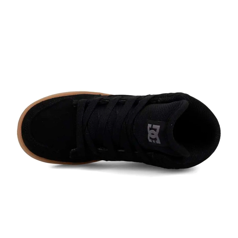 ZAPATILLAS NIÑO DC SHOES URBANO NEGRO MANTECA 4 HI CUERO - 5