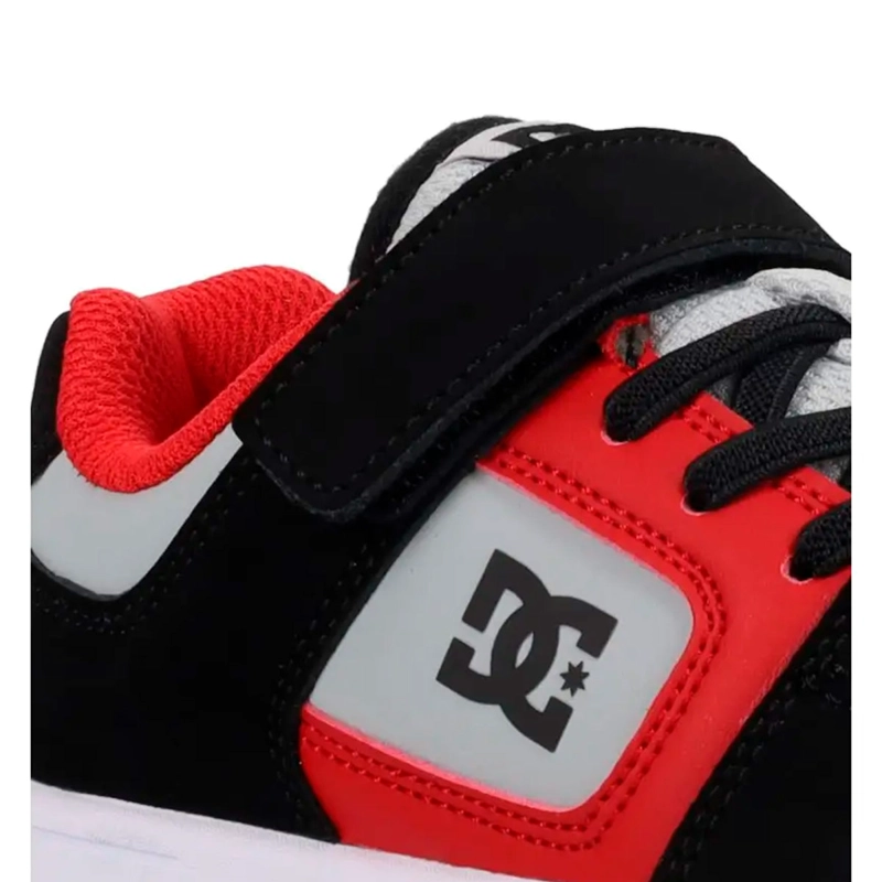 ZAPATILLAS NIÑO DC SHOES URBANO NEGRO MANTECA 4V CUERO - 4