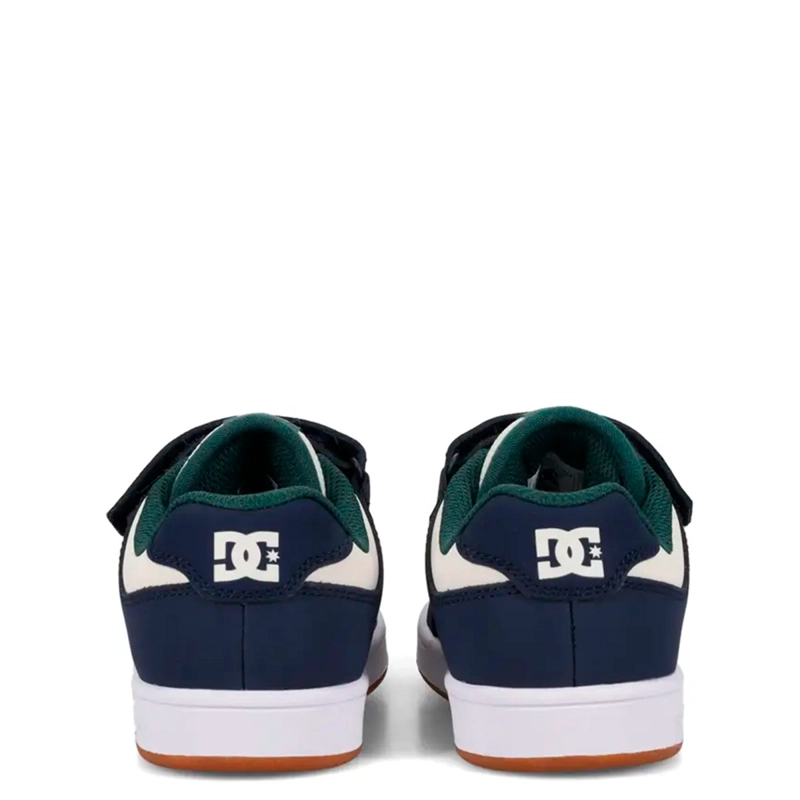 ZAPATILLAS NIÑO DC SHOES URBANO AZUL MANTECA 4V CUERO - 2