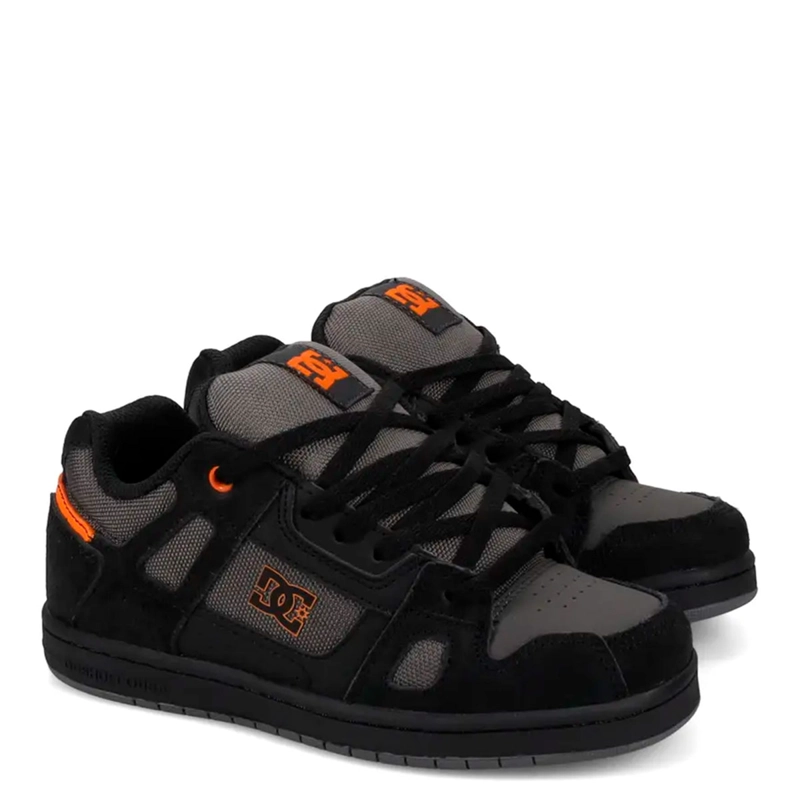 DC SHOES ZAPATILLAS NIÑO DC SHOES URBANO GRIS STAG CUERO
