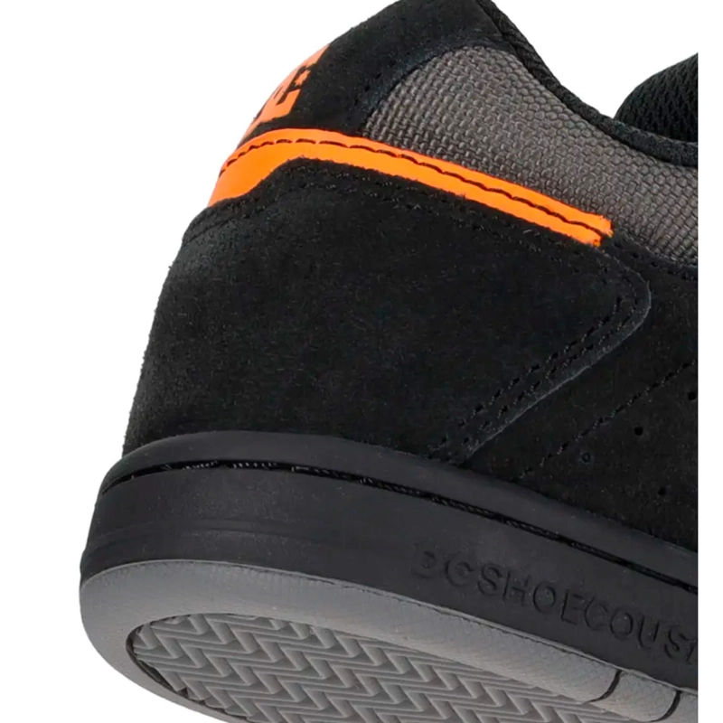 ZAPATILLAS NIÑO DC SHOES URBANO GRIS STAG CUERO - 5