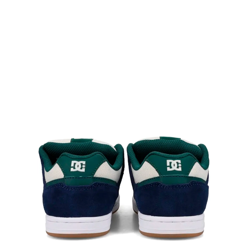 ZAPATILLAS NIÑO DC SHOES URBANO AZUL STAG CUERO - 5