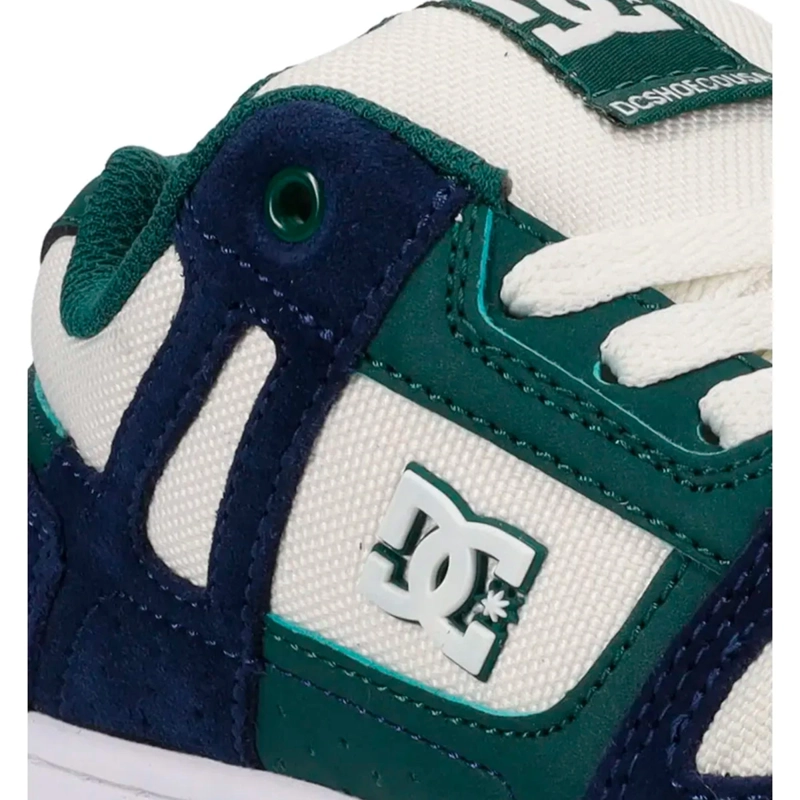 ZAPATILLAS NIÑO DC SHOES URBANO AZUL STAG CUERO - 6