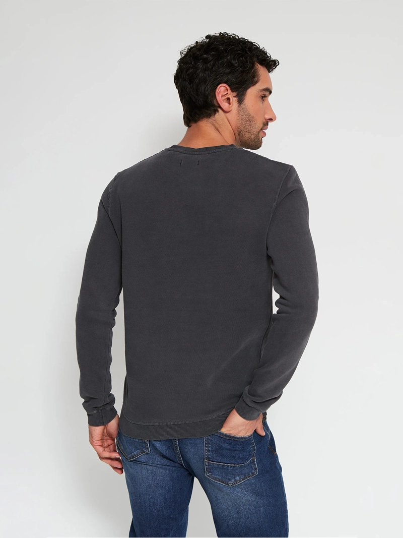 POLERÓN HOMBRE MARQUIS ALGODÓN CUELLO REDONDO LAVADO - 2