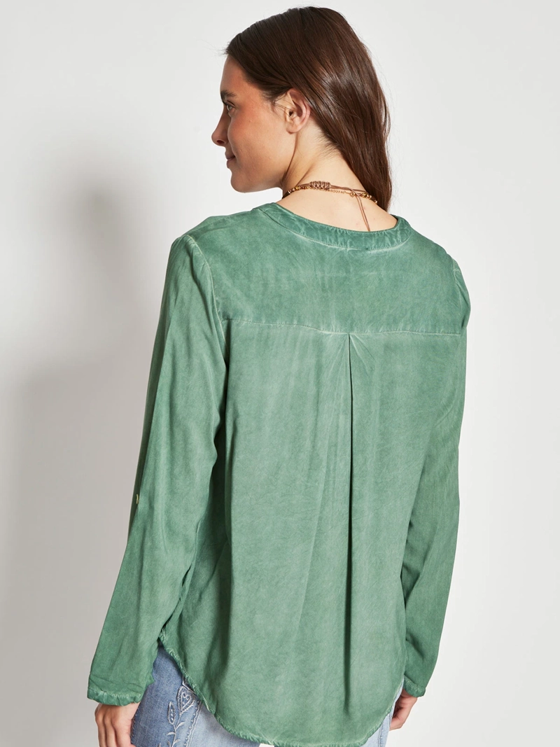 BLUSA MUJER TATIENNE MANGA LARGA LENTEJUELAS - 2