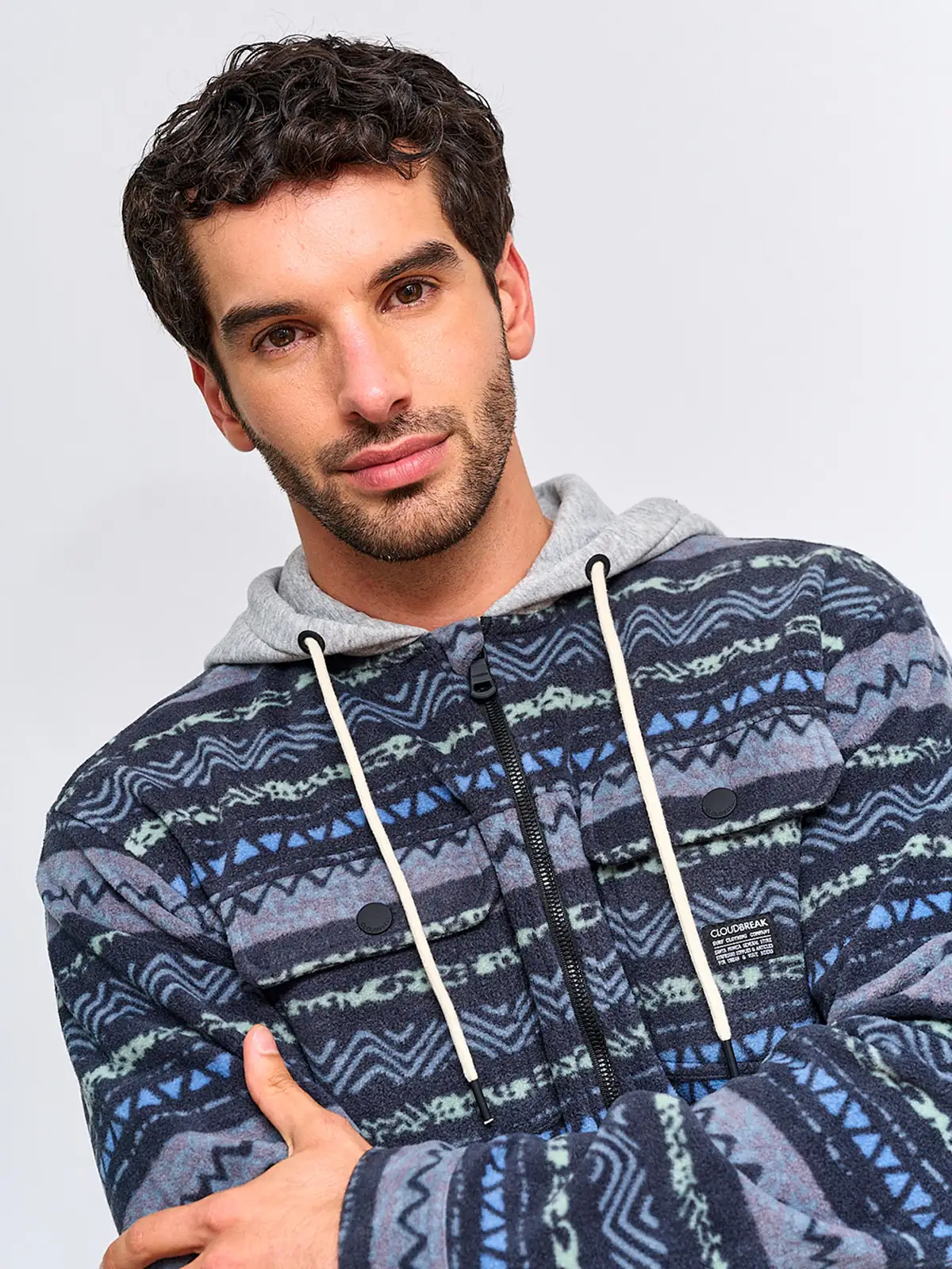 CHAQUETA HOMBRE CLOUDBREAK FULL ZIPPER HOODIE - 3