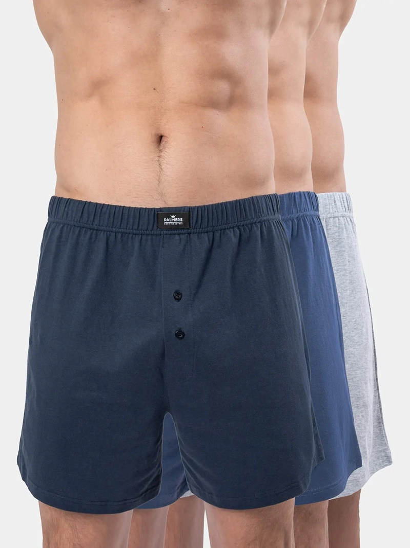 PACK X3 BÓXER HOMBRE PALMERS ALGODÓN HOLGADO - 1