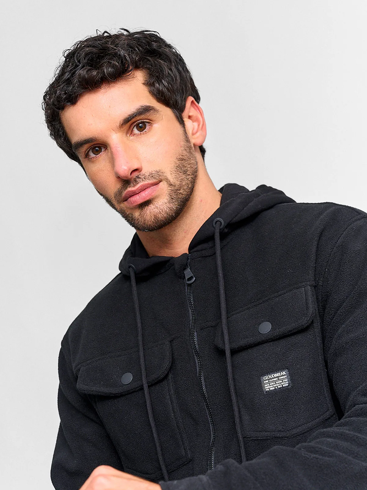 CHAQUETA HOMBRE CLOUDBREAK FULL ZIPPER HOODIE - 3
