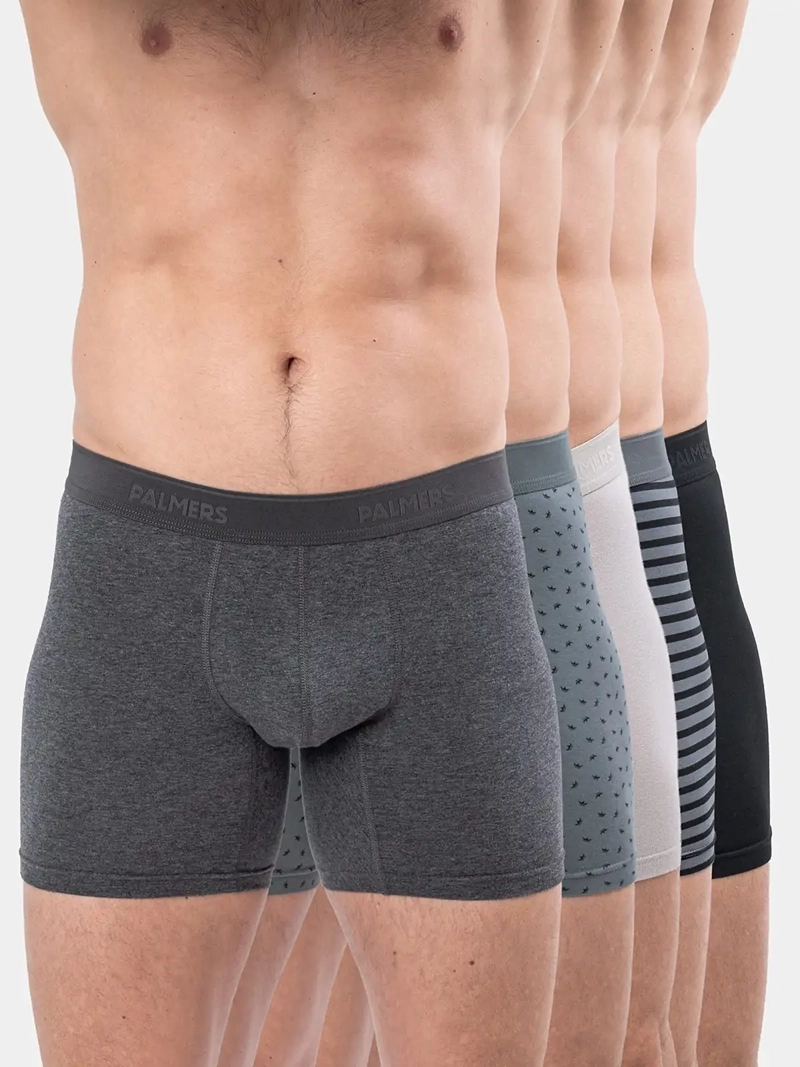PACK X5 BÓXER HOMBRE PALMERS ALGODÓN MEDIO - 1