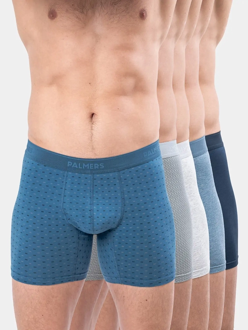PACK X5 BÓXER HOMBRE PALMERS ALGODÓN MEDIO