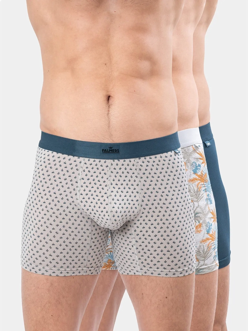 PACK X3 BÓXER HOMBRE PALMERS ALGODÓN MEDIO - 1