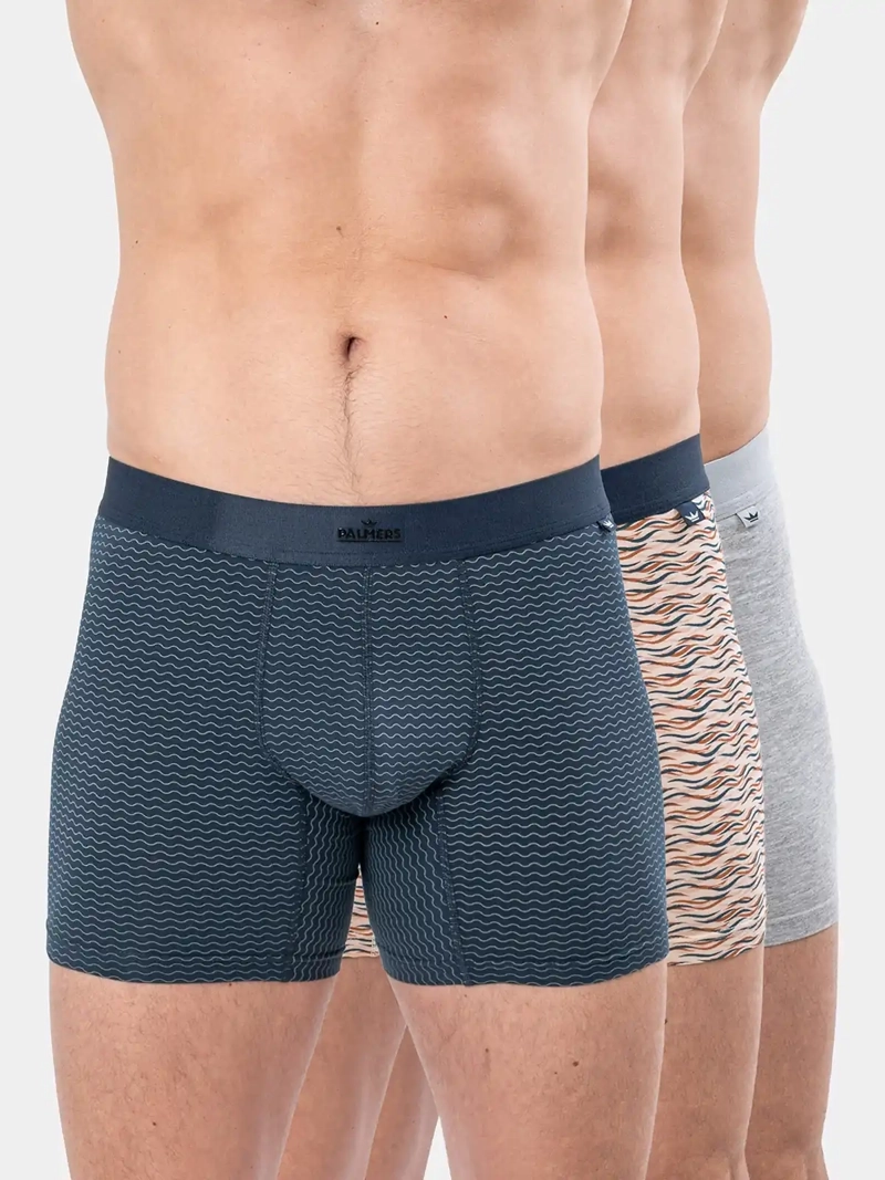 PACK X3 BÓXER HOMBRE PALMERS ALGODÓN MEDIO - 1