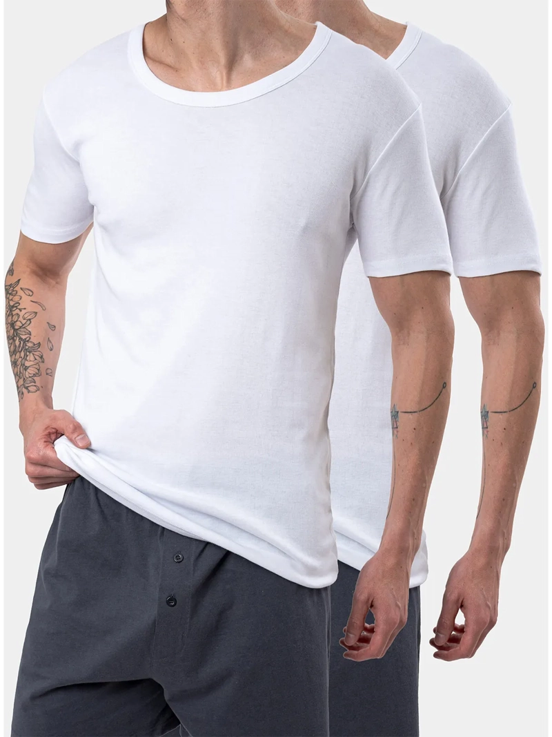 PACK X2 CAMISETA HOMBRE PALMERS ALGODÓN  - 1