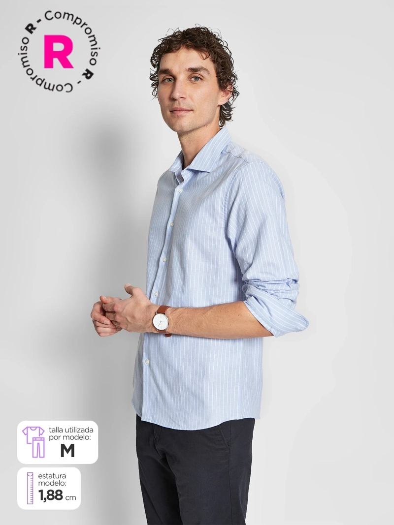 MARQUIS CAMISA HOMBRE MARQUIS ALGODÓN MANGA LARGA