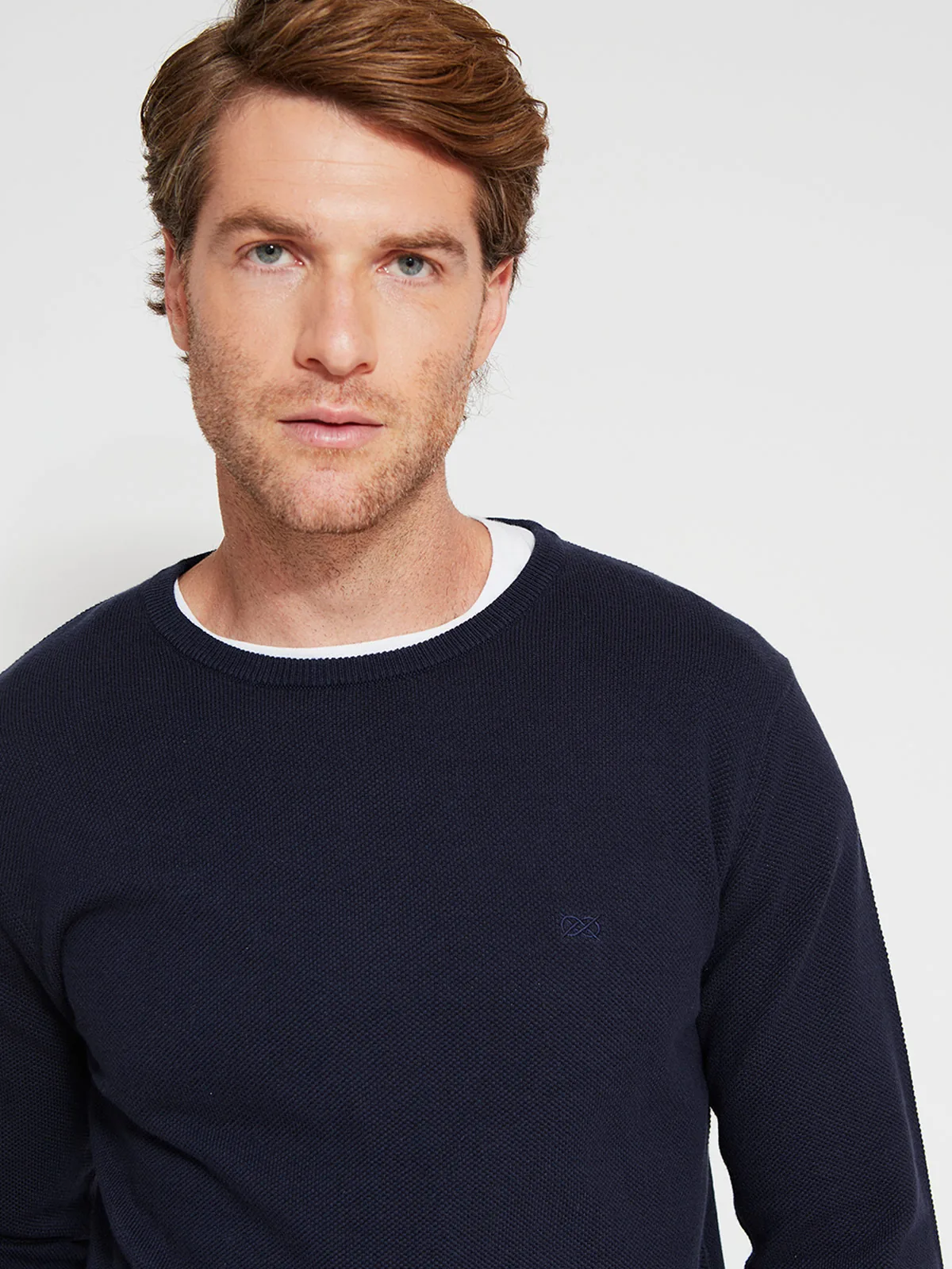 SWEATER HOMBRE REGATTA ALGODÓN CUELLO REDONDO BÁSICO - 3
