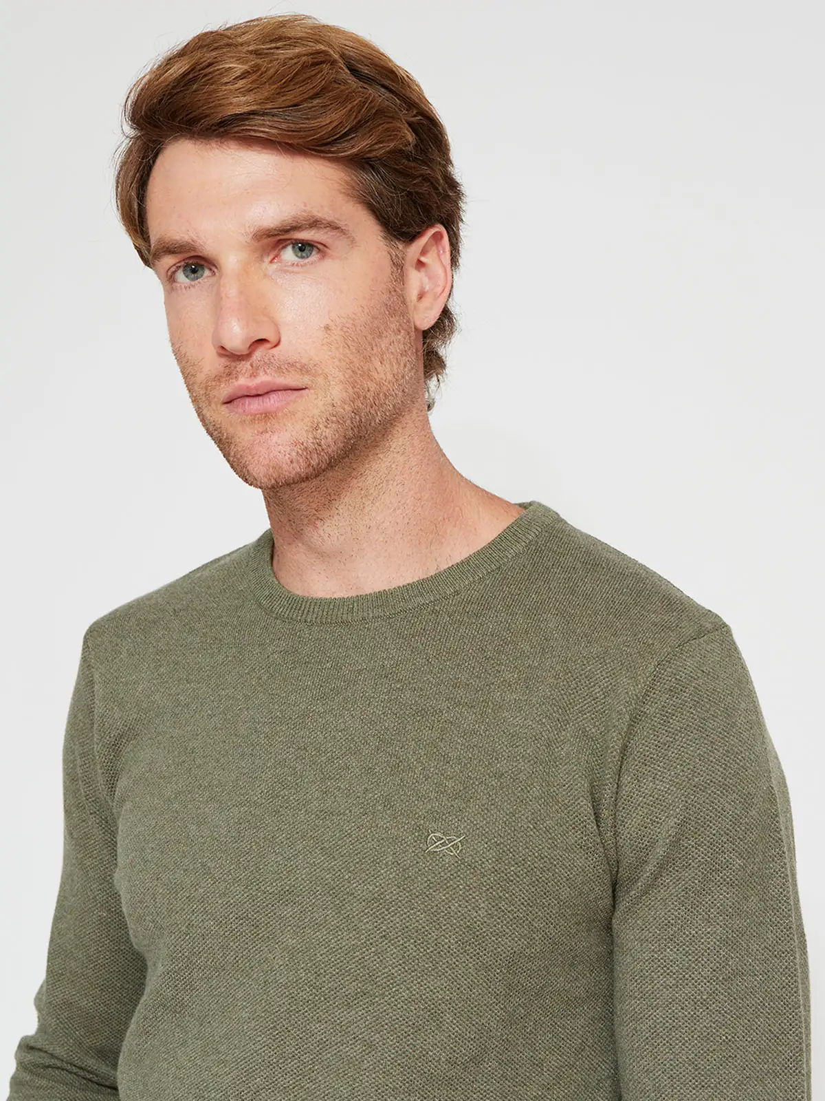 SWEATER HOMBRE REGATTA ALGODÓN CUELLO REDONDO BÁSICO - 3