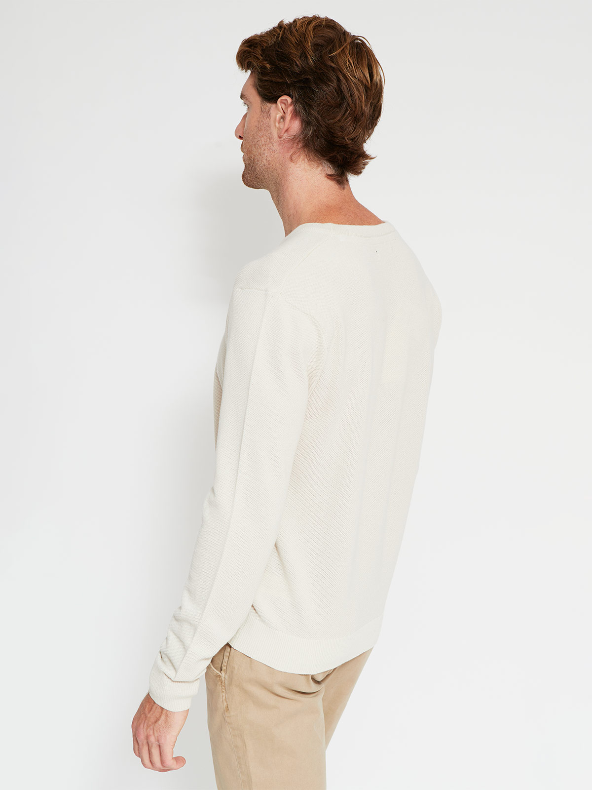 SWEATER HOMBRE REGATTA ALGODÓN CUELLO REDONDO BÁSICO - 2