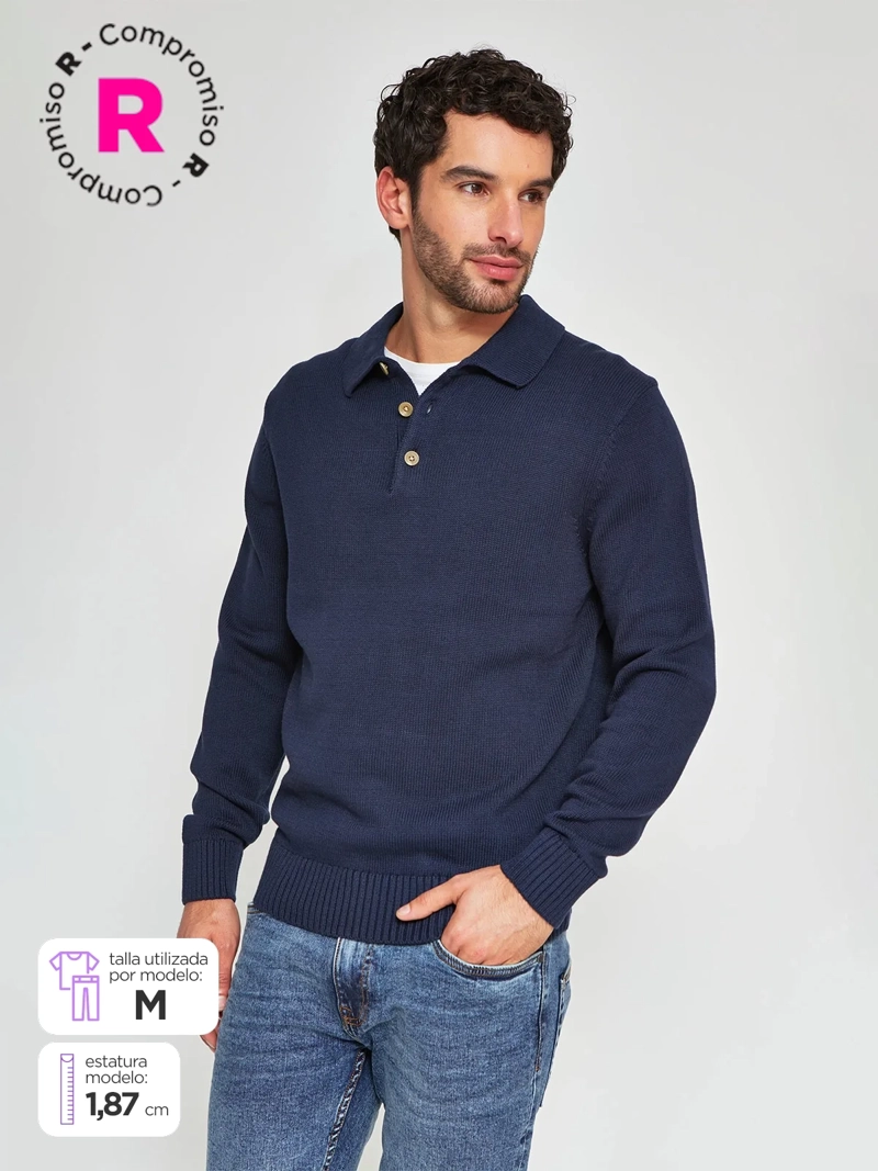 SWEATER HOMBRE REGATTA ALGODÓN  - 1
