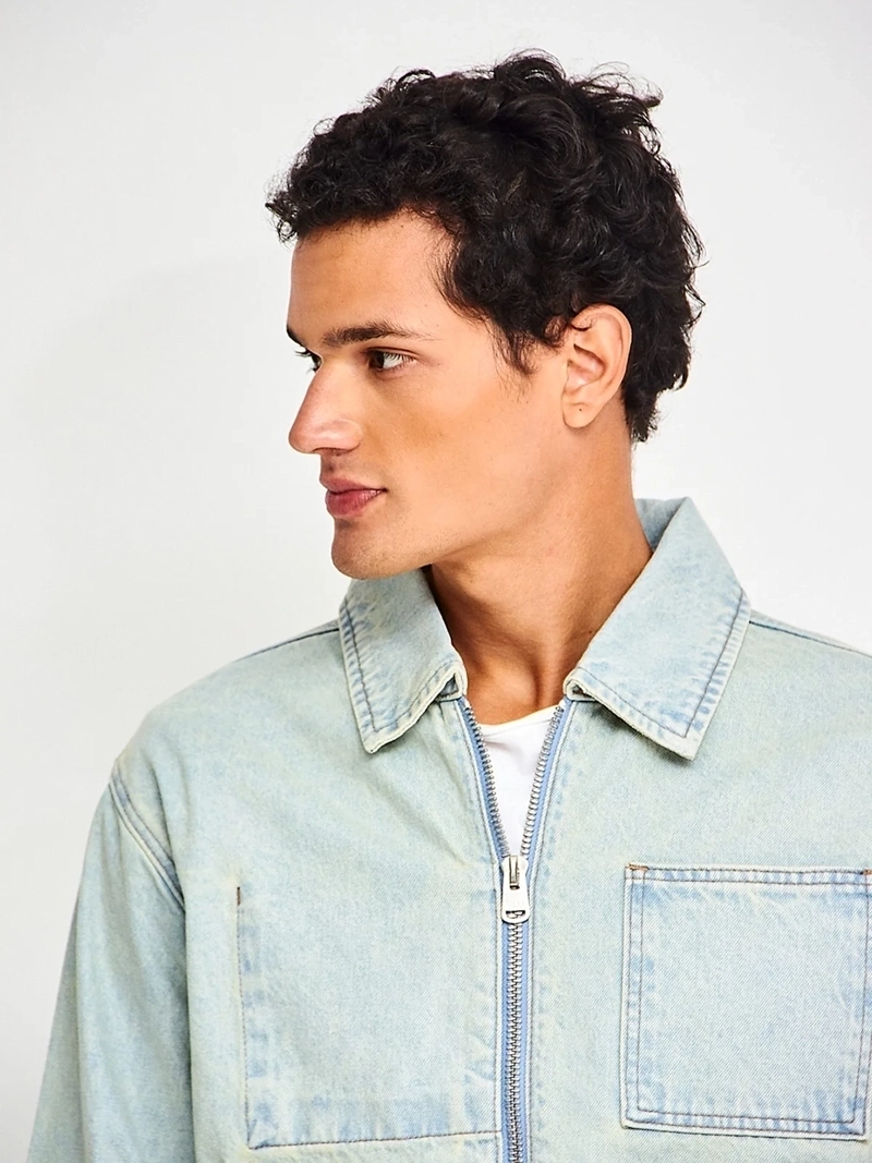 CHAQUETA HOMBRE INDEX ALGODÓN DENIM - 3