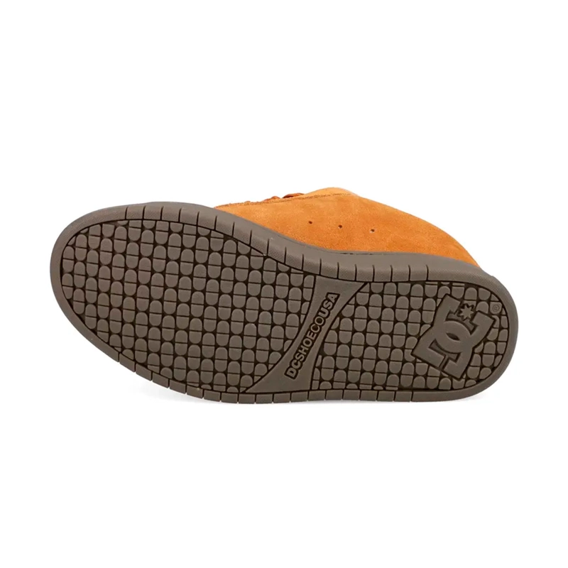 ZAPATILLAS HOMBRE DC SHOES URBANO CAFÉ COURT GRAFFIK SE CUERO - 5