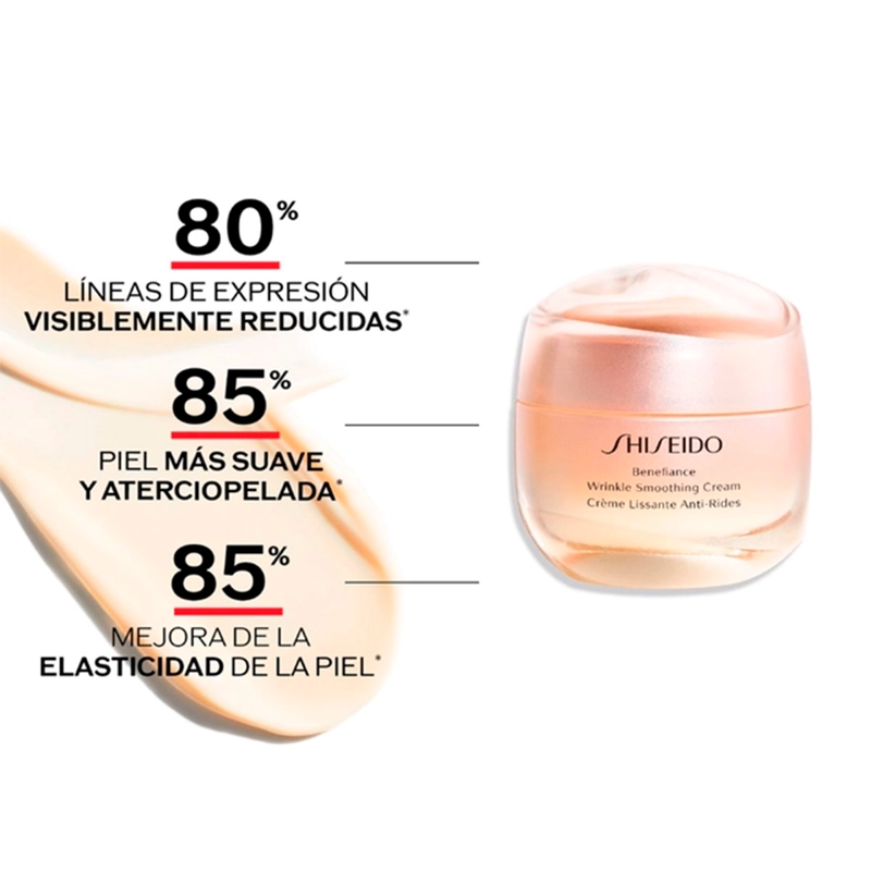 CREMA ANTIEDAD SHISEIDO BENEFIANCE WRINKLE SMOOTHING CREAM 50 ML - 3