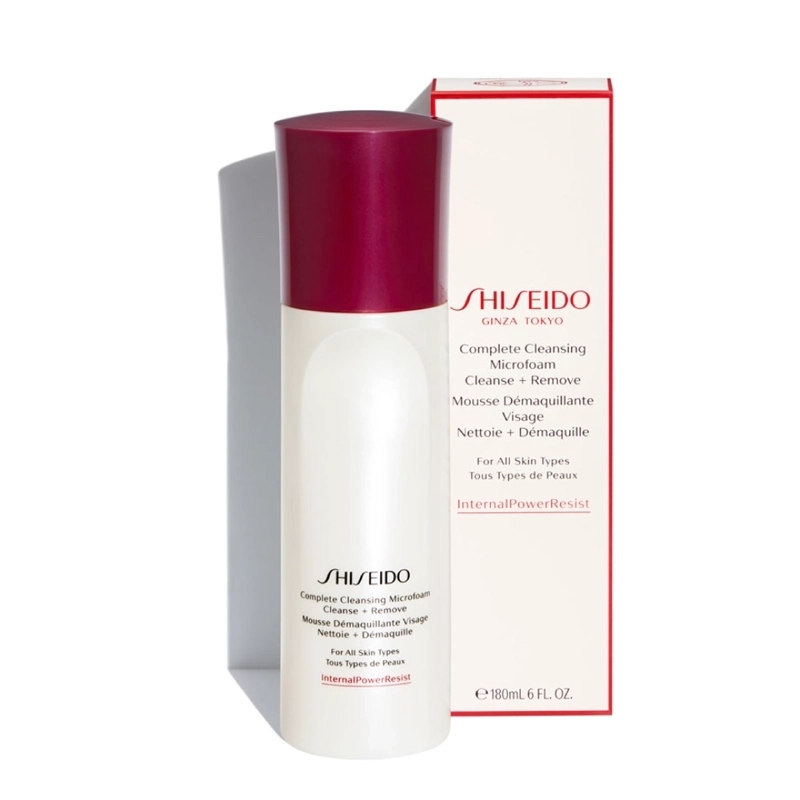 LOCIÓN SHISEIDO COMPLETE CLEANSING MICROFOAM 180ML - 2
