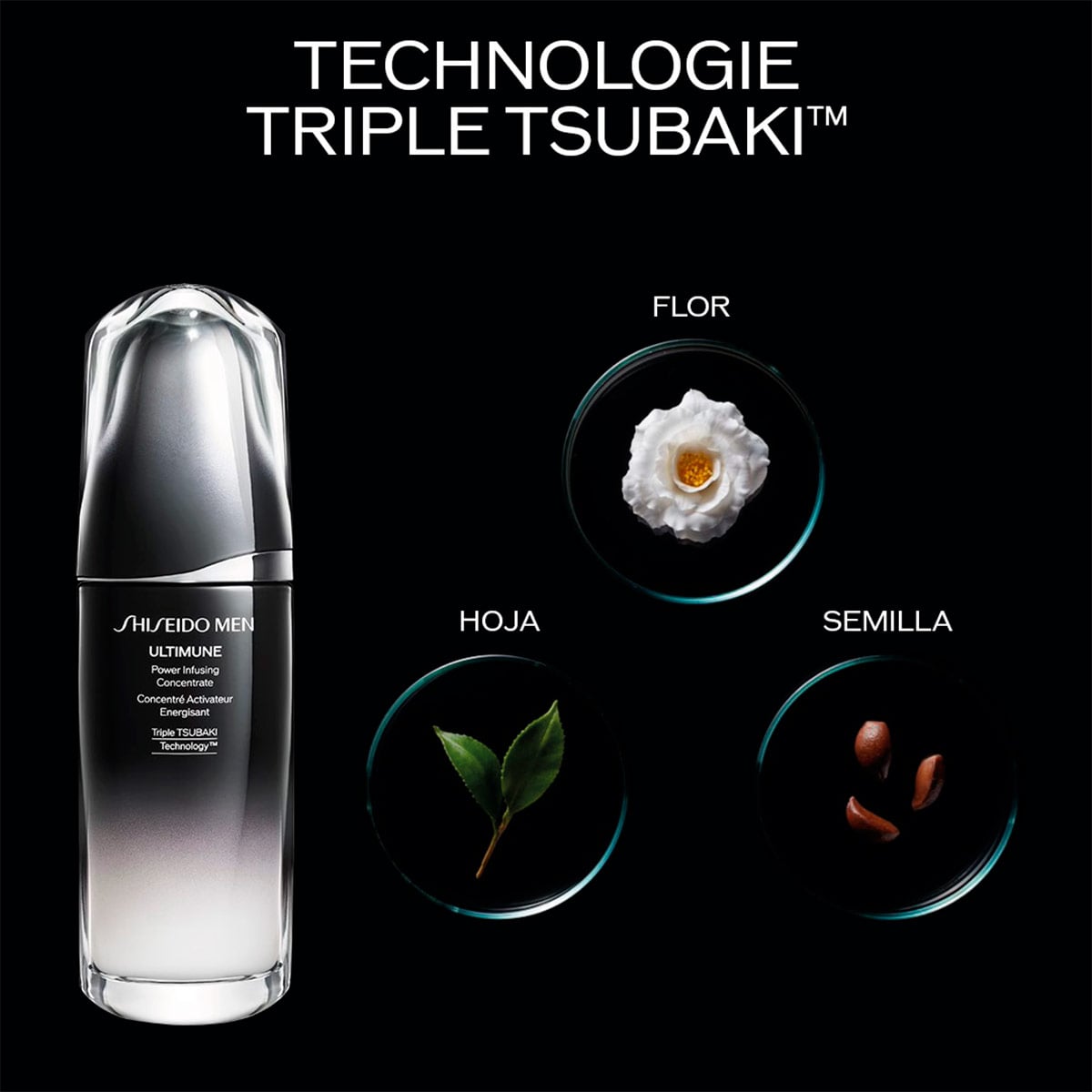SÉRUM PARA HOMBRE SHISEIDO MEN ULTIMUNE POWER INFUSING SERUM 30 ML - 4