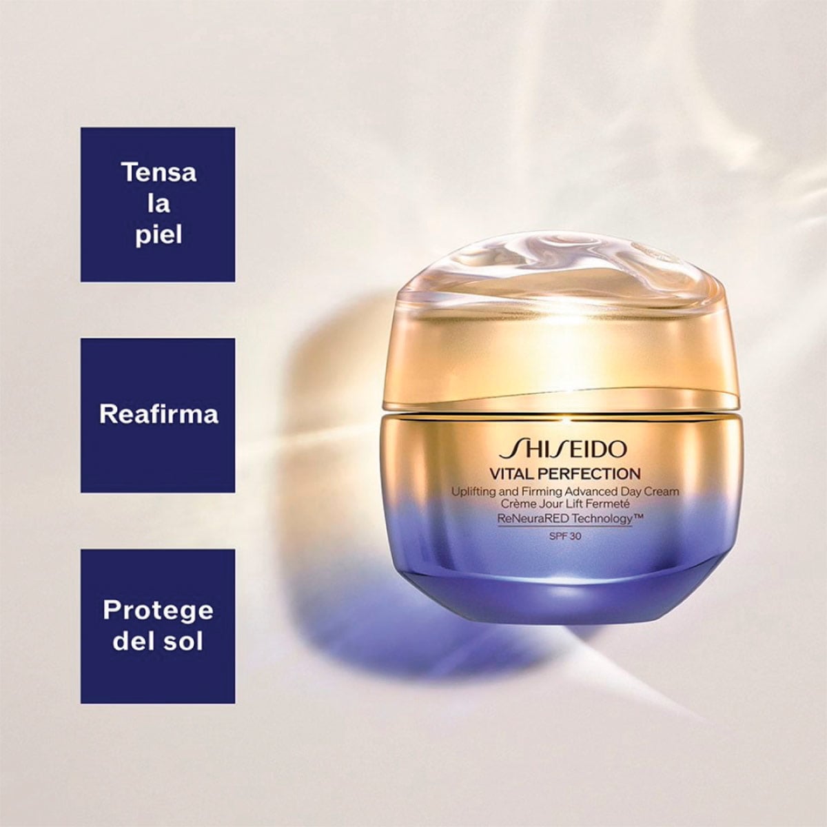 CREMA ANTIEDAD SHISEIDO VITAL PERFECTION UPLIFTING AND FIRMING ADVANCED CREAM 50 ML - 2